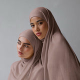 EcoVero Crepe Scarf - Dusky Rosewood