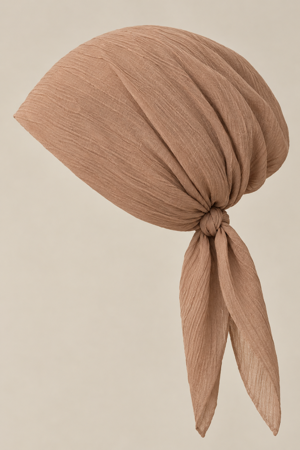 Organic Crinkle Cotton Hijab Cap
