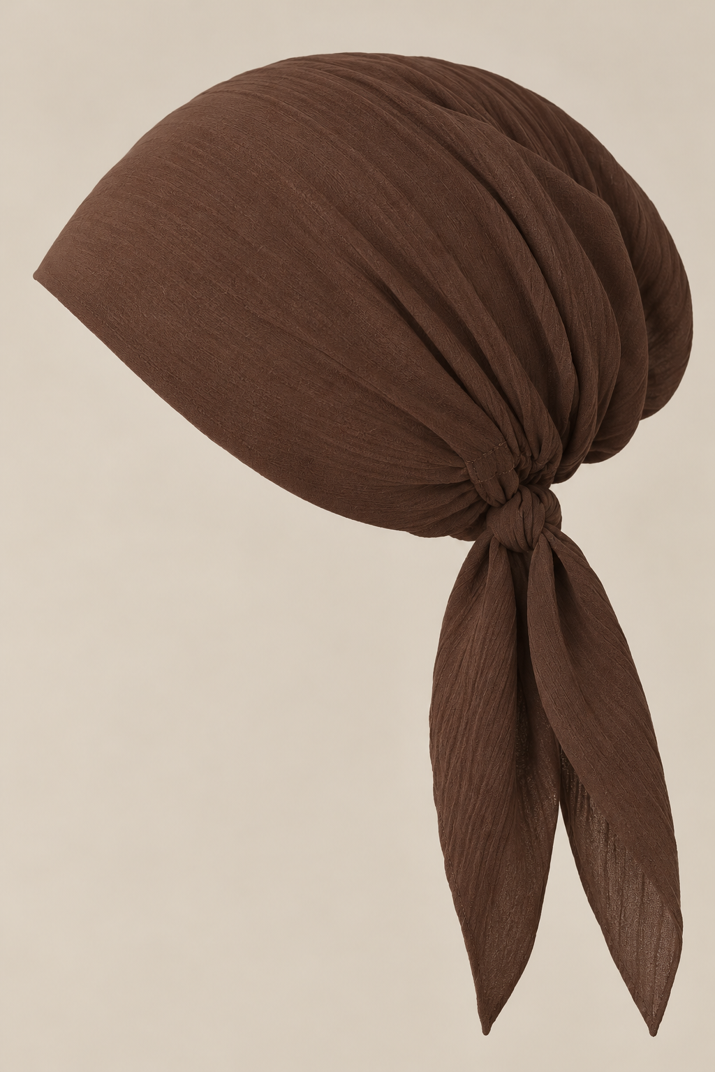 Organic Crinkle Cotton Hijab Cap