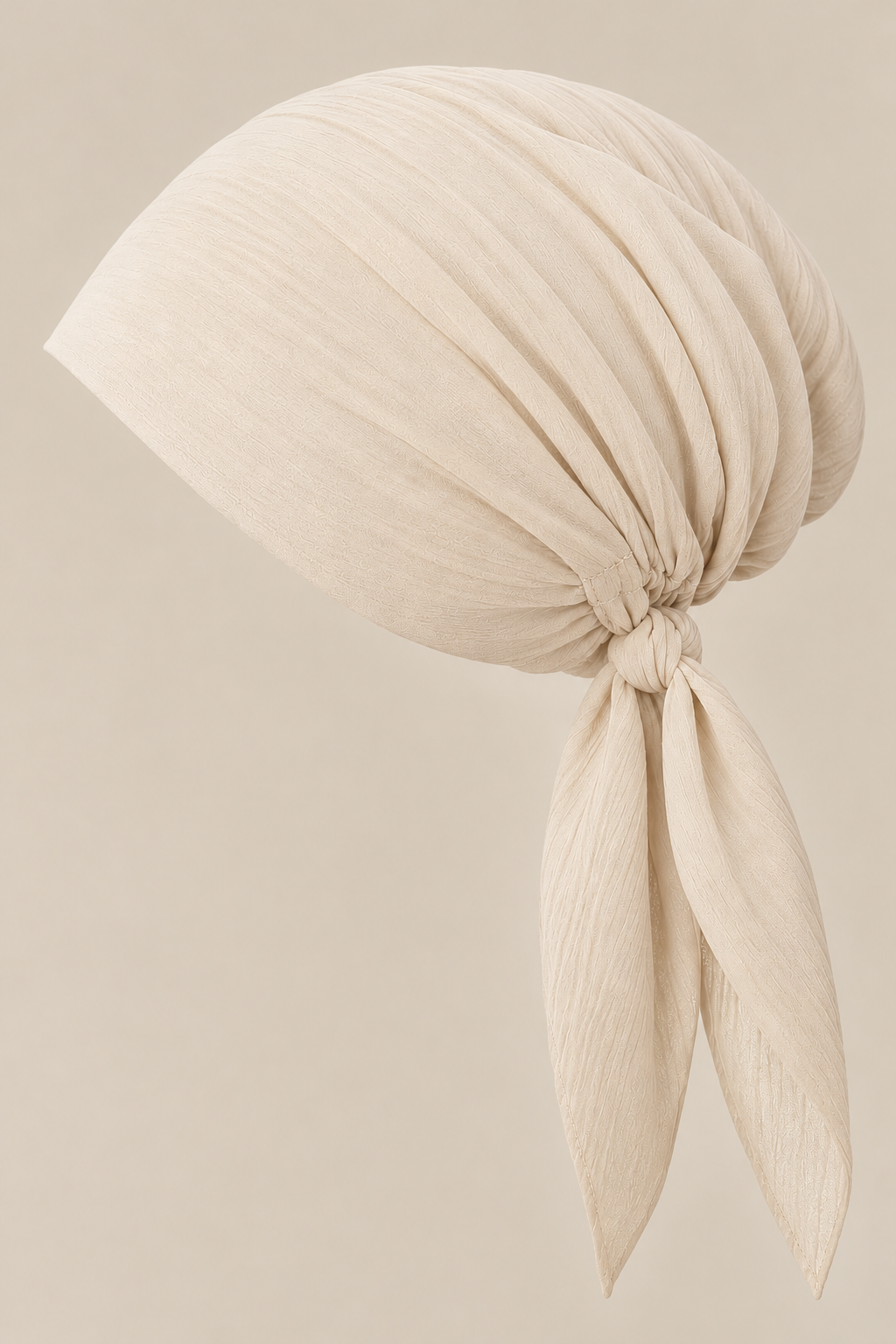 Organic Crinkle Cotton Hijab Cap