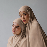 EcoVero Crepe Scarf - Mist Clay