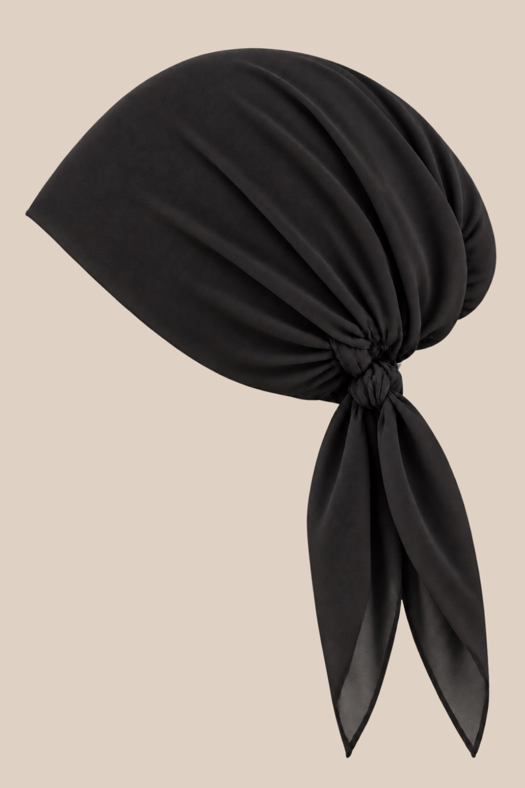 Organic Silk Georgette Hijab Cap