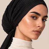 Organic Crinkle Cotton Hijab Cap