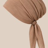 Organic Crinkle Cotton Hijab Cap