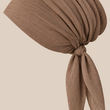 Organic Crinkle Cotton Hijab Cap