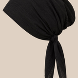Organic Crinkle Cotton Hijab Cap