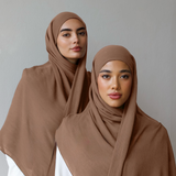 EcoVero Crepe Scarf - Clay Rose