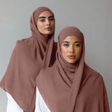 EcoVero Crepe Scarf - Honey Blush