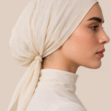 Organic Silk Georgette Hijab Cap