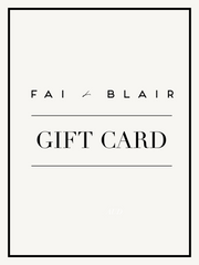 Fai and Blair Gift Card