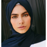 NAVY BLUE LUXE HIJAB